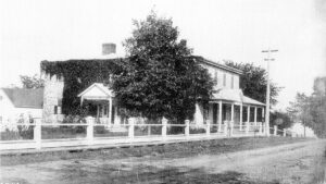 This is a photo from 1930 of La Maison Macdonell-Williamson House